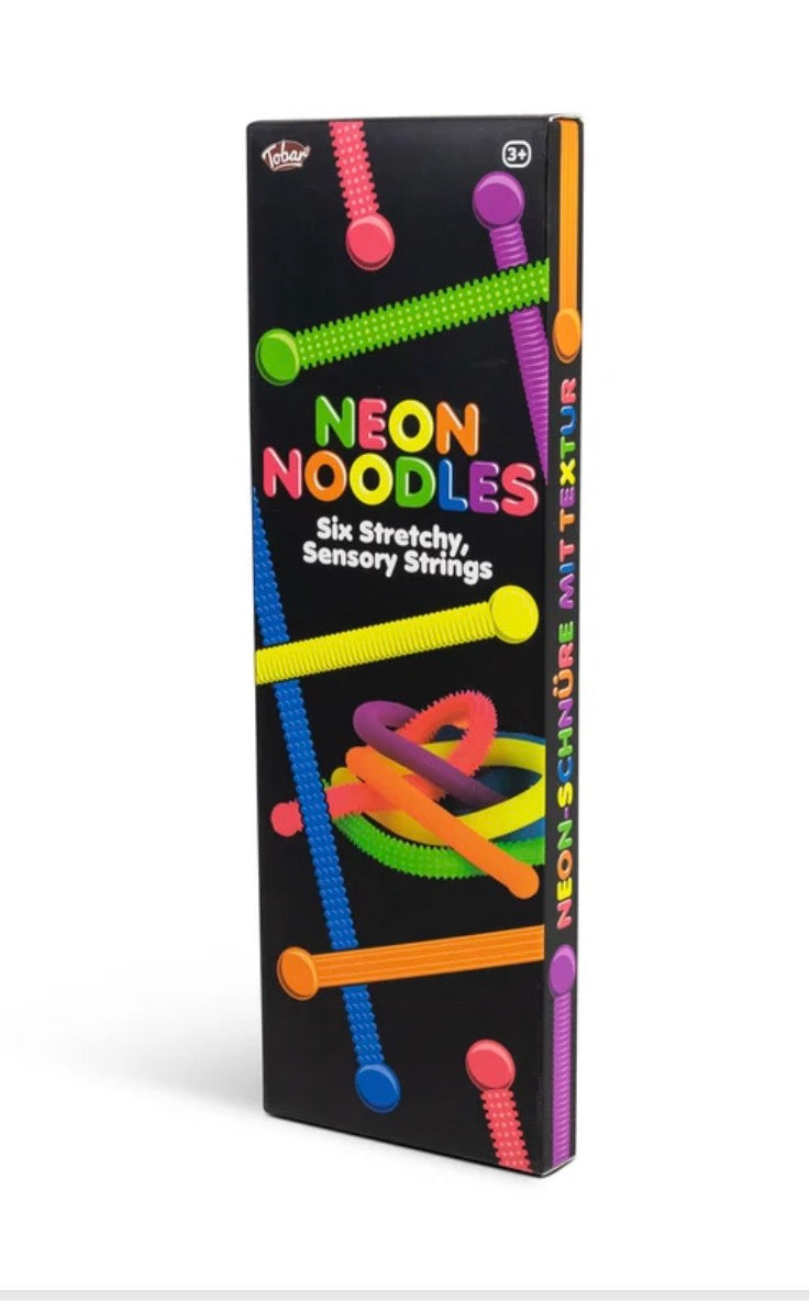 Scrunchems Neon Textured Noodles – Pack of 6