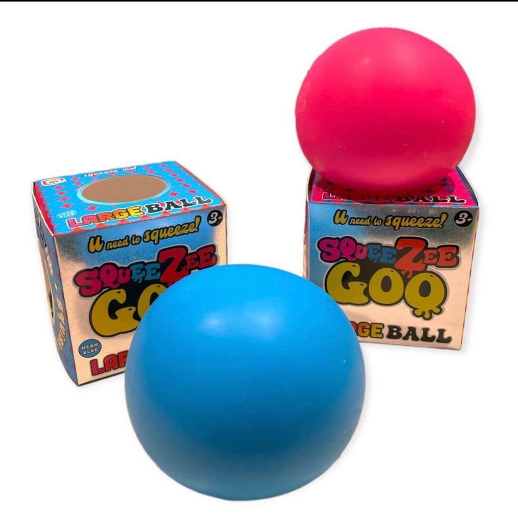 Large Squeezy Goo Stress Ball Neon 10cm