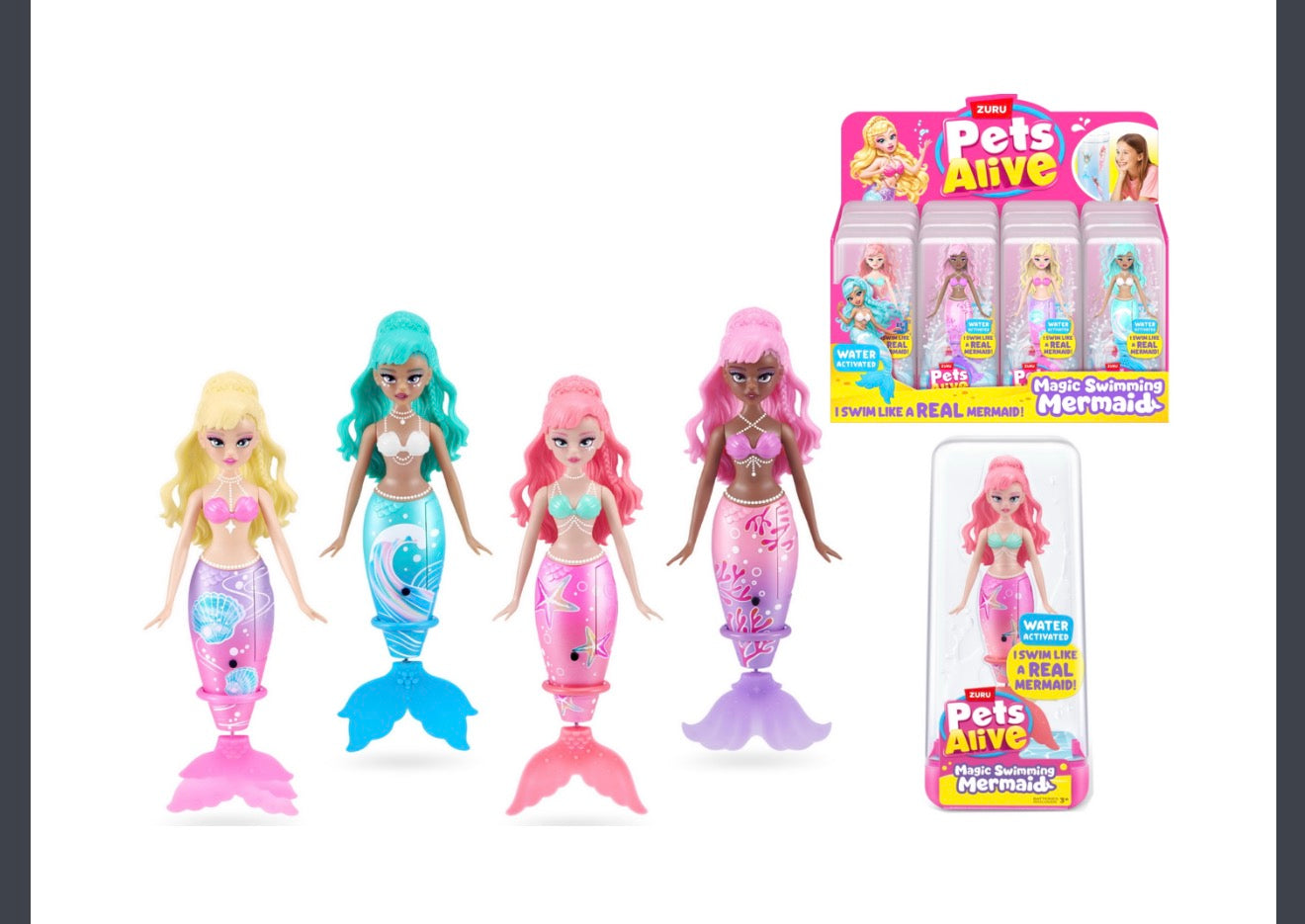 Pets Alive by ZURU Magic Swimming Mermaid