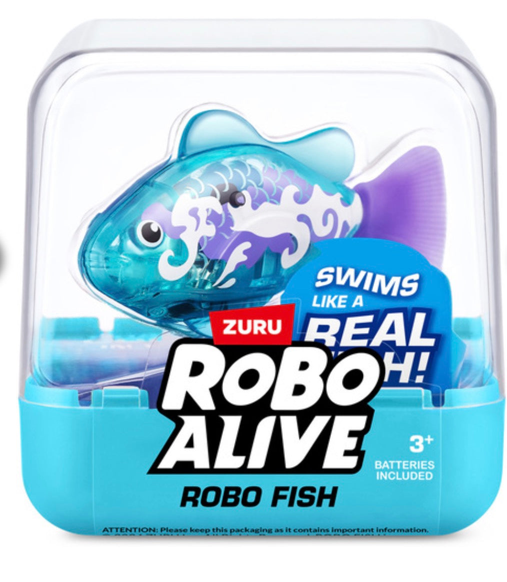 Robo Alive Robotic-Water Activated Swimming Fish S3 Dbx