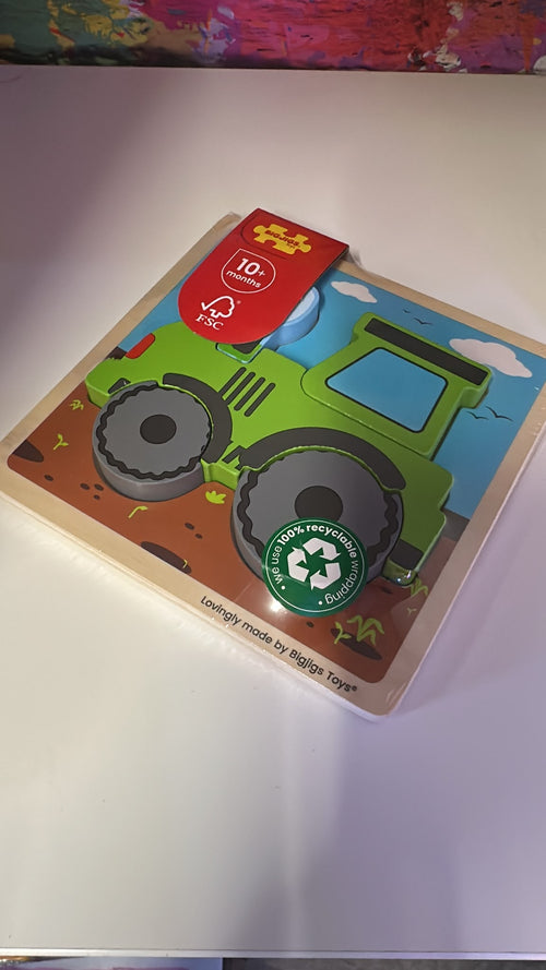 Bigjigs Toys Chunky Wooden Puzzle – Choose Your Design