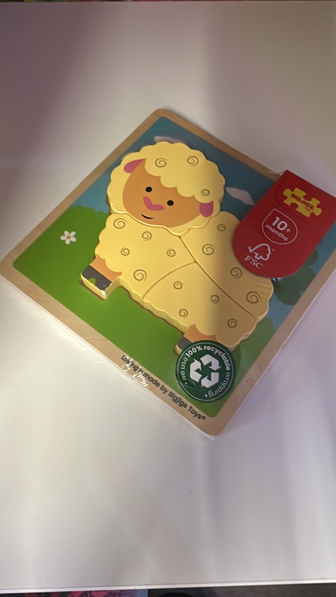 Bigjigs Toys Chunky Wooden Puzzle – Choose Your Design