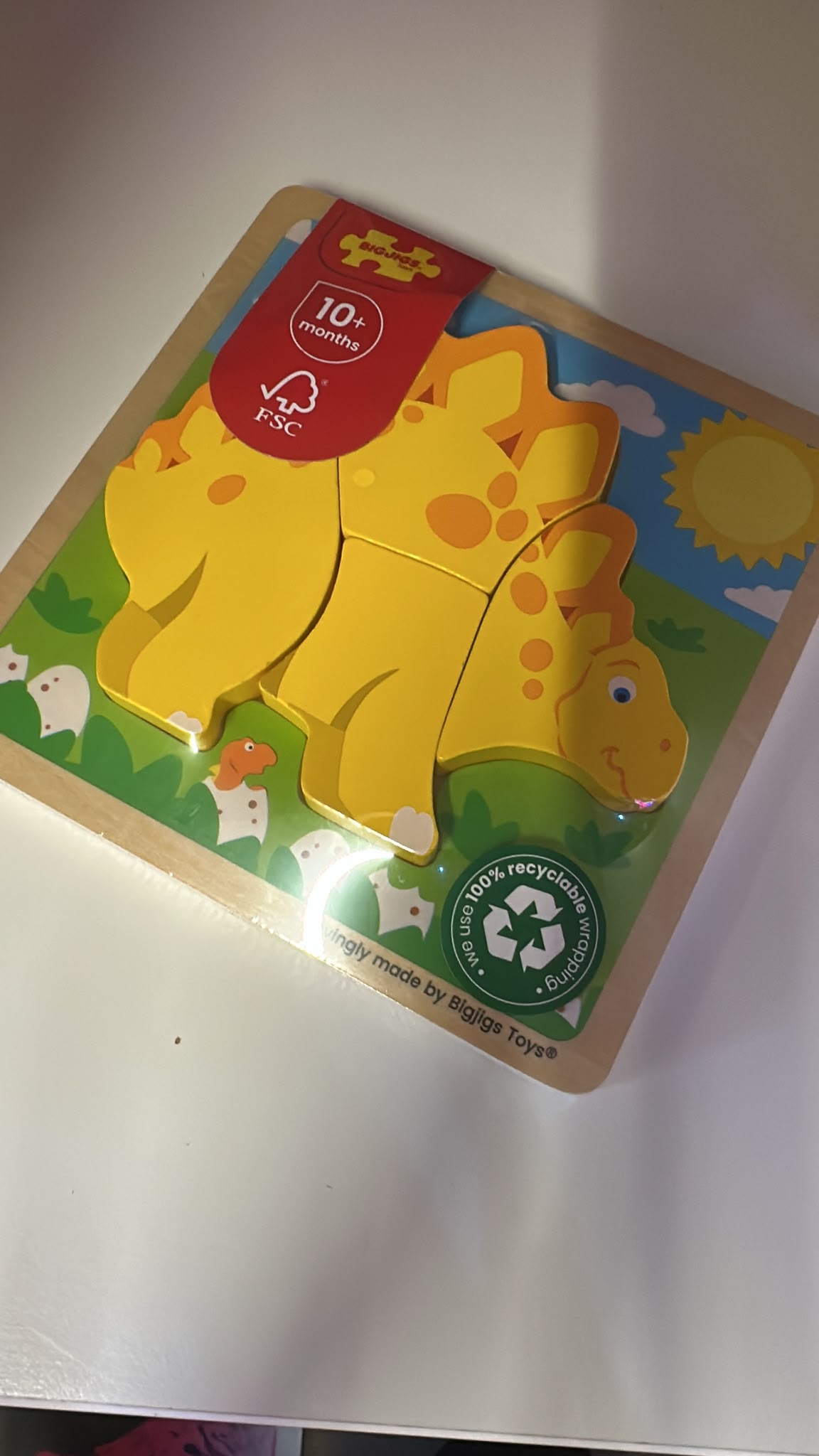 Bigjigs Toys Chunky Wooden Puzzle – Choose Your Design