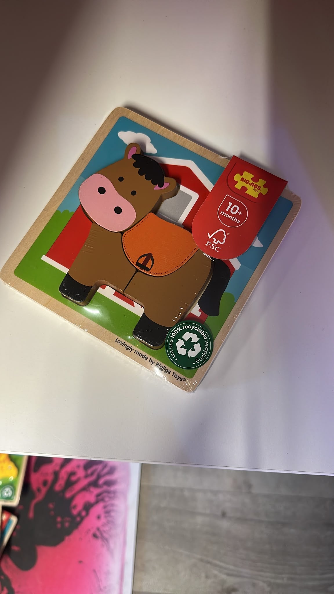 Bigjigs Toys Chunky Wooden Puzzle – Choose Your Design