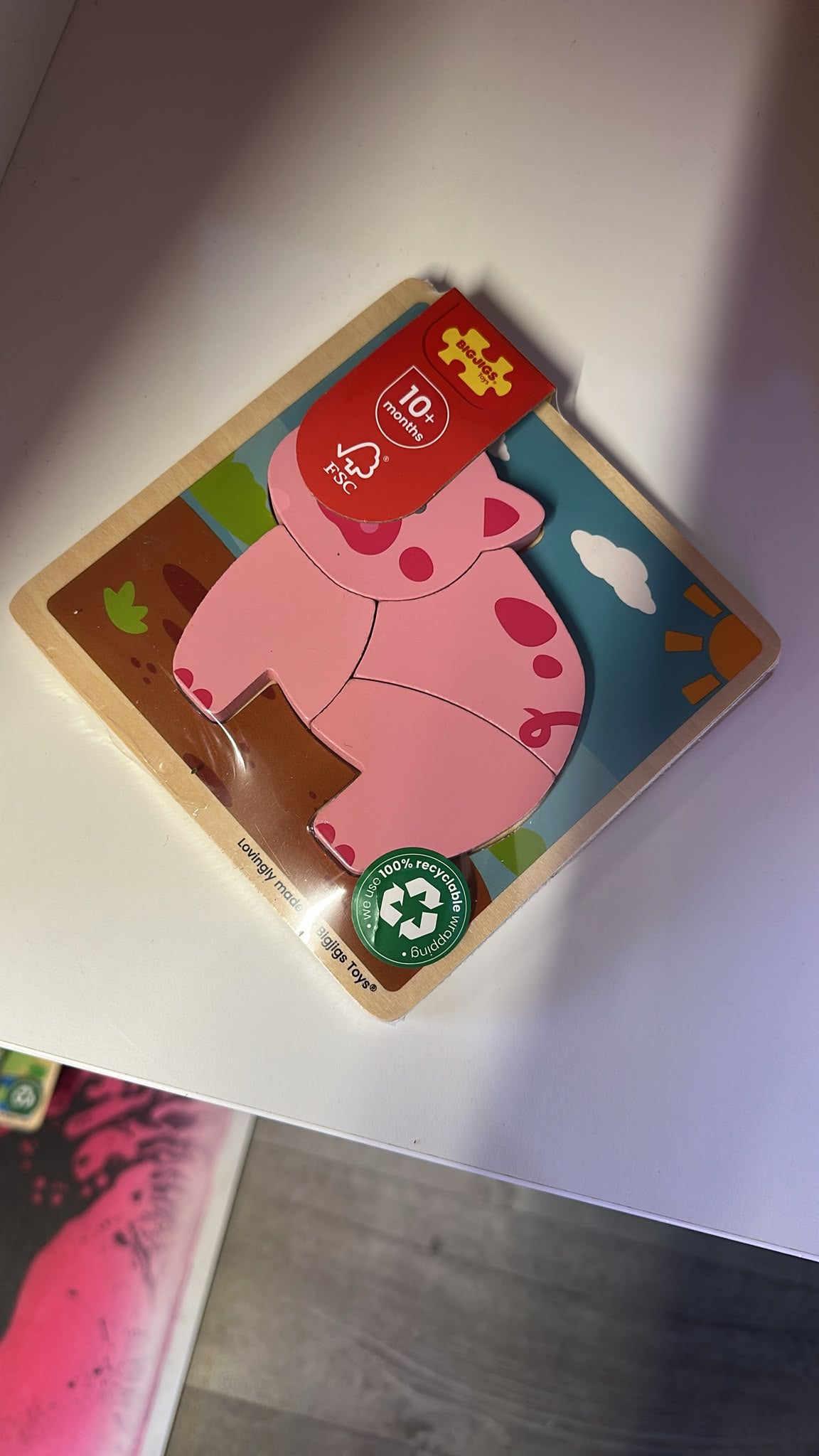 Bigjigs Toys Chunky Wooden Puzzle – Choose Your Design