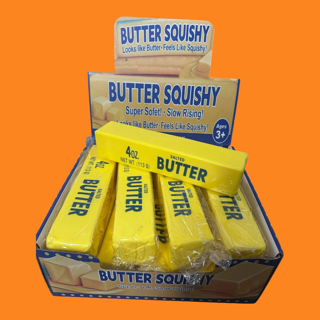 Large Butter Squishy Toy – Super Soft Slow Rising Sensory Stress Relief Fidget Toy