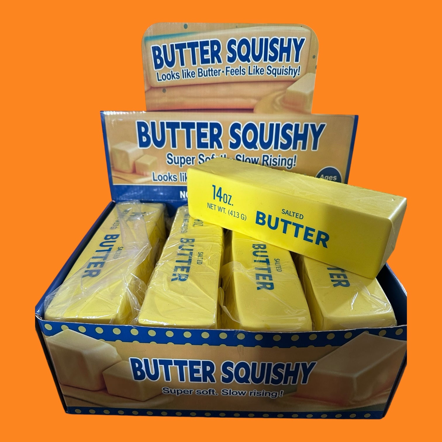 Xl Butter Squishy Toy – Jumbo Super Soft Slow Rising Sensory Fidget Stress Relief Toy