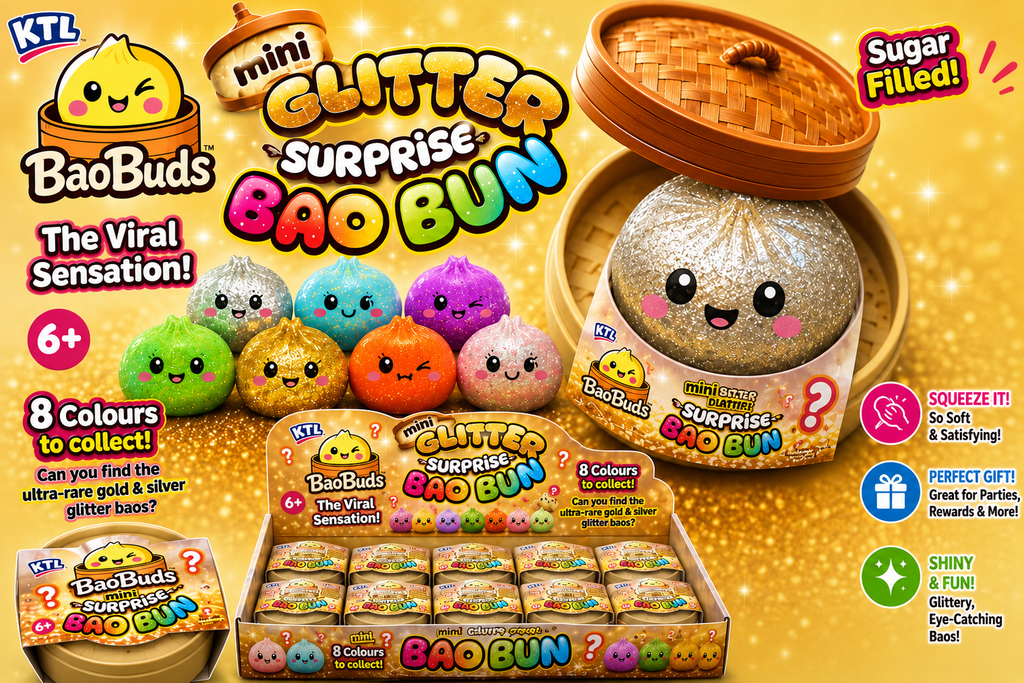 BaoBuds Mini sugar filled  Surprise Bao Bun – Collectible Sensory Squishy