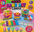 Make Your Own Sand Art Candle Kit – DIY Colourful Candle Making Craft Set for Kids