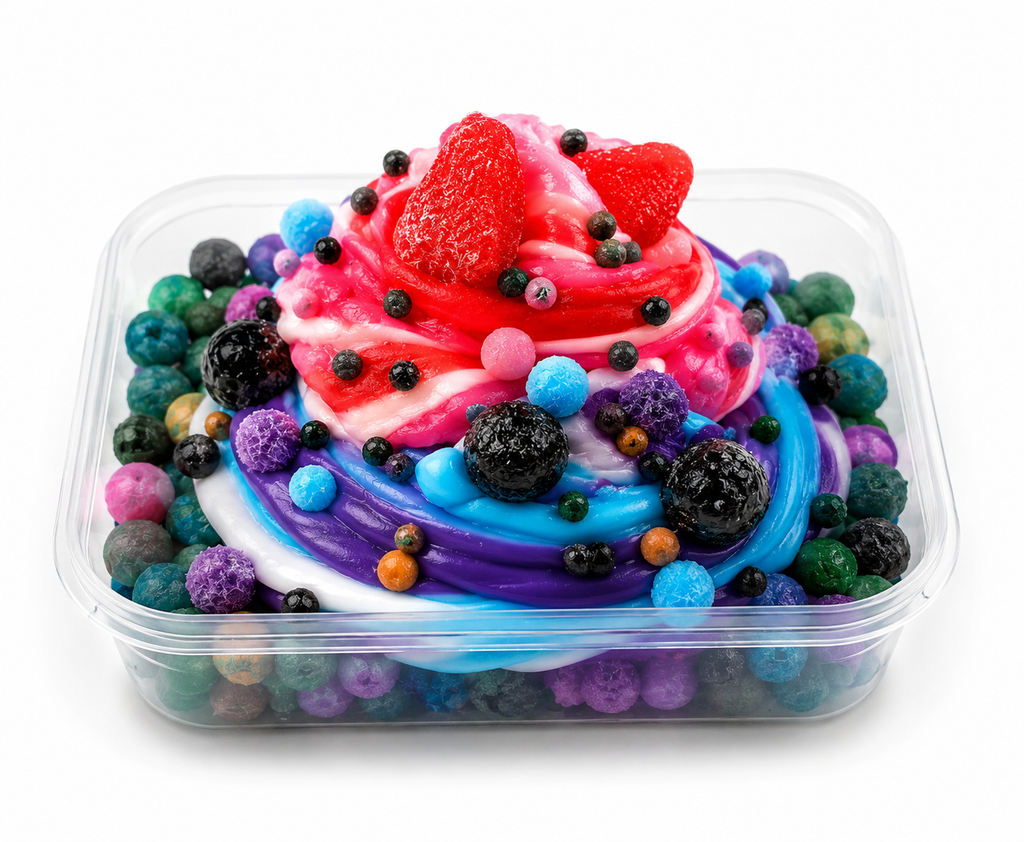 Spoiled Rotten Disgusting Dessert – Mix & Stretch Gross Sensory Slime