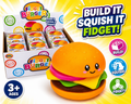 Fidget Burger – Build, Squish & Fidget Sensory Toy