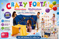 Crazy Forts 69 Piece Building Kit | Creative Construction Fort Building Set | STEM Toy | Ages 5+
