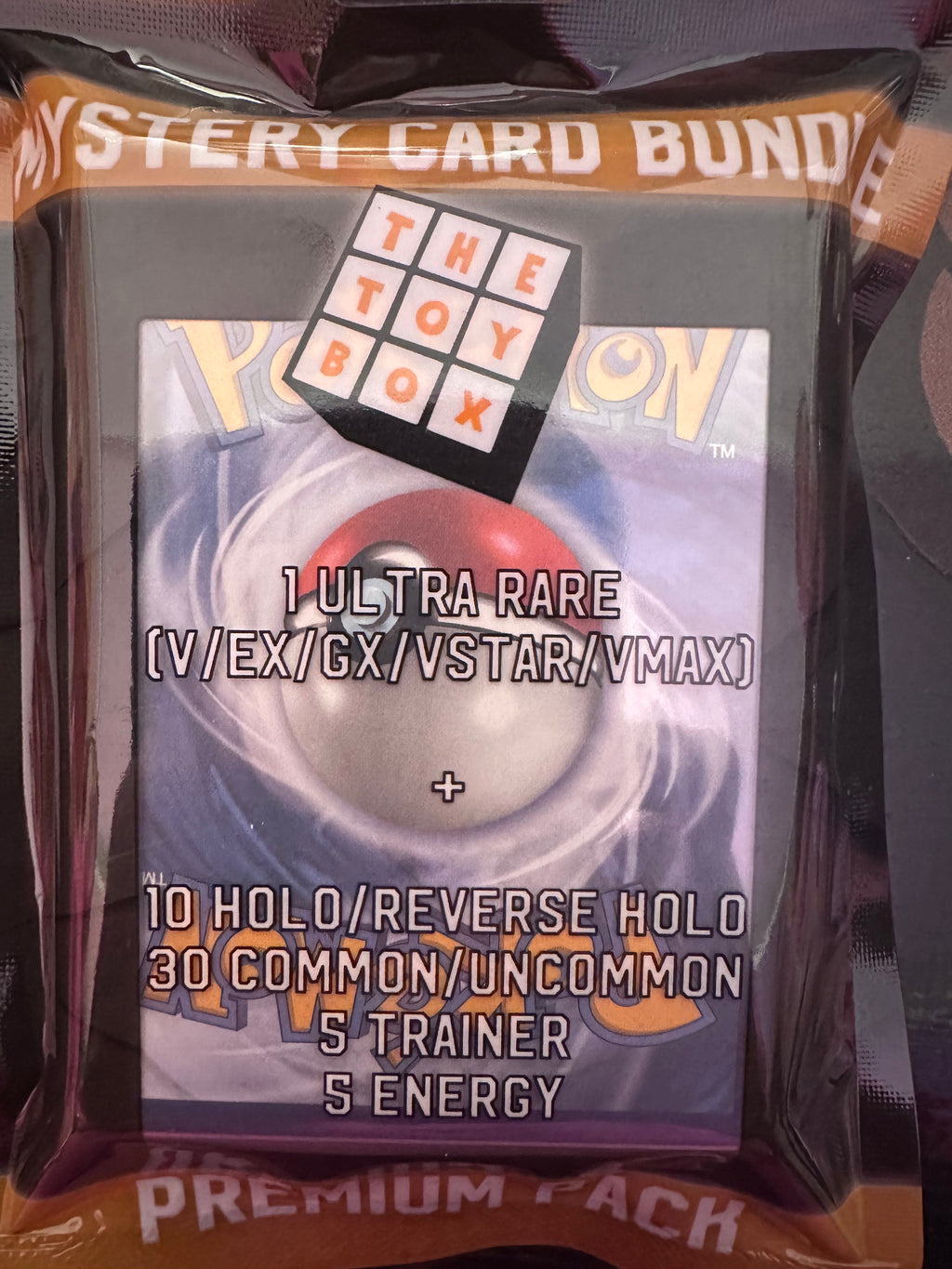 Mystery Card Bundle – Genuine Trading Card Mystery Pack | Pokémon Inspired | No Duplicates | Ultra Rare Chase Cards