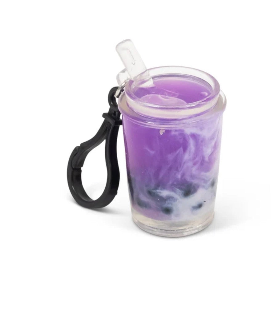SCRUNCHEMS BUBBLE TEA KEYCHAIN