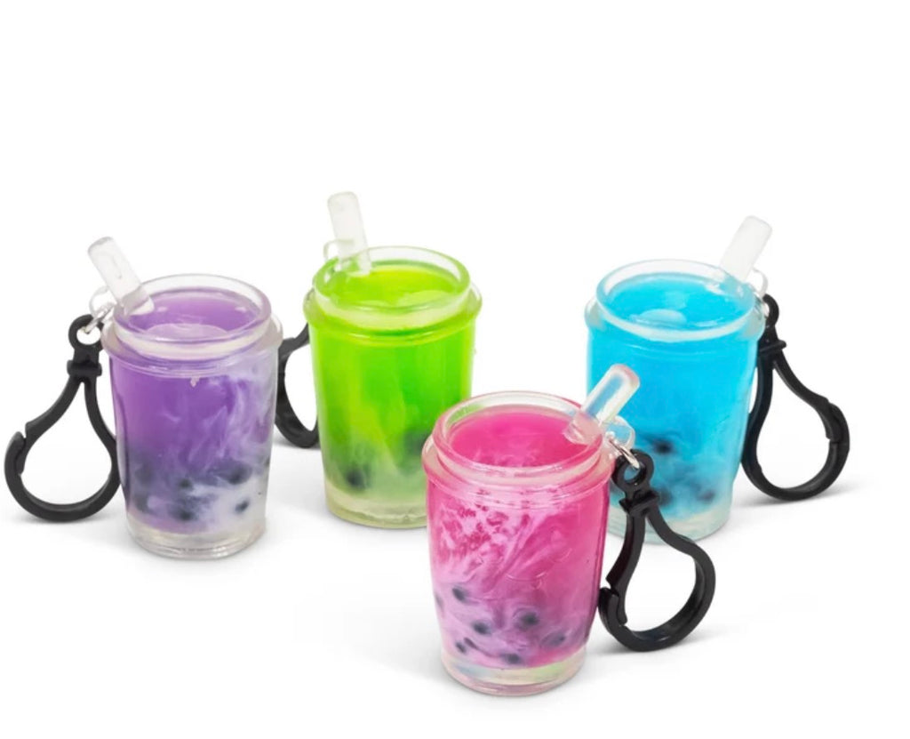 SCRUNCHEMS BUBBLE TEA KEYCHAIN