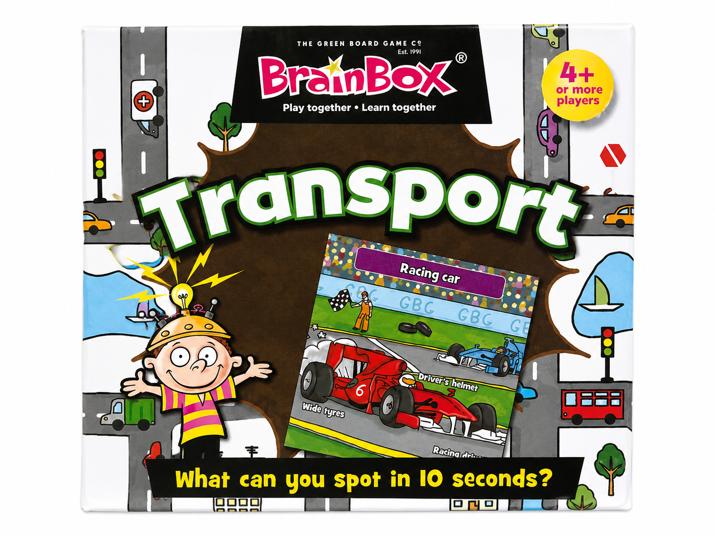 BrainBox Memory Game | Educational Family Card Game | 10 Minute Brain Challenge | Ages 4+