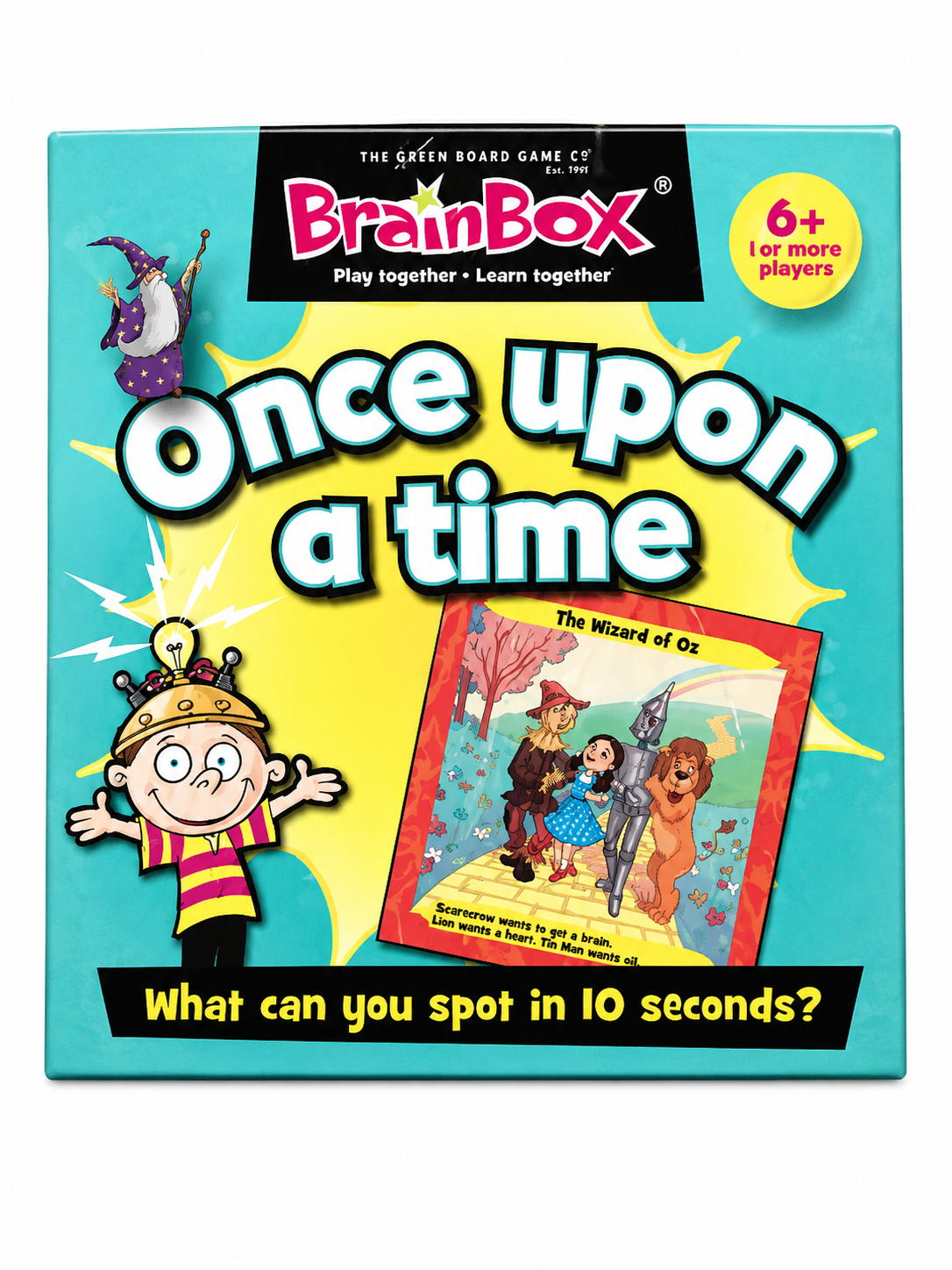 BrainBox Memory Game | Educational Family Card Game | 10 Minute Brain Challenge | Ages 4+