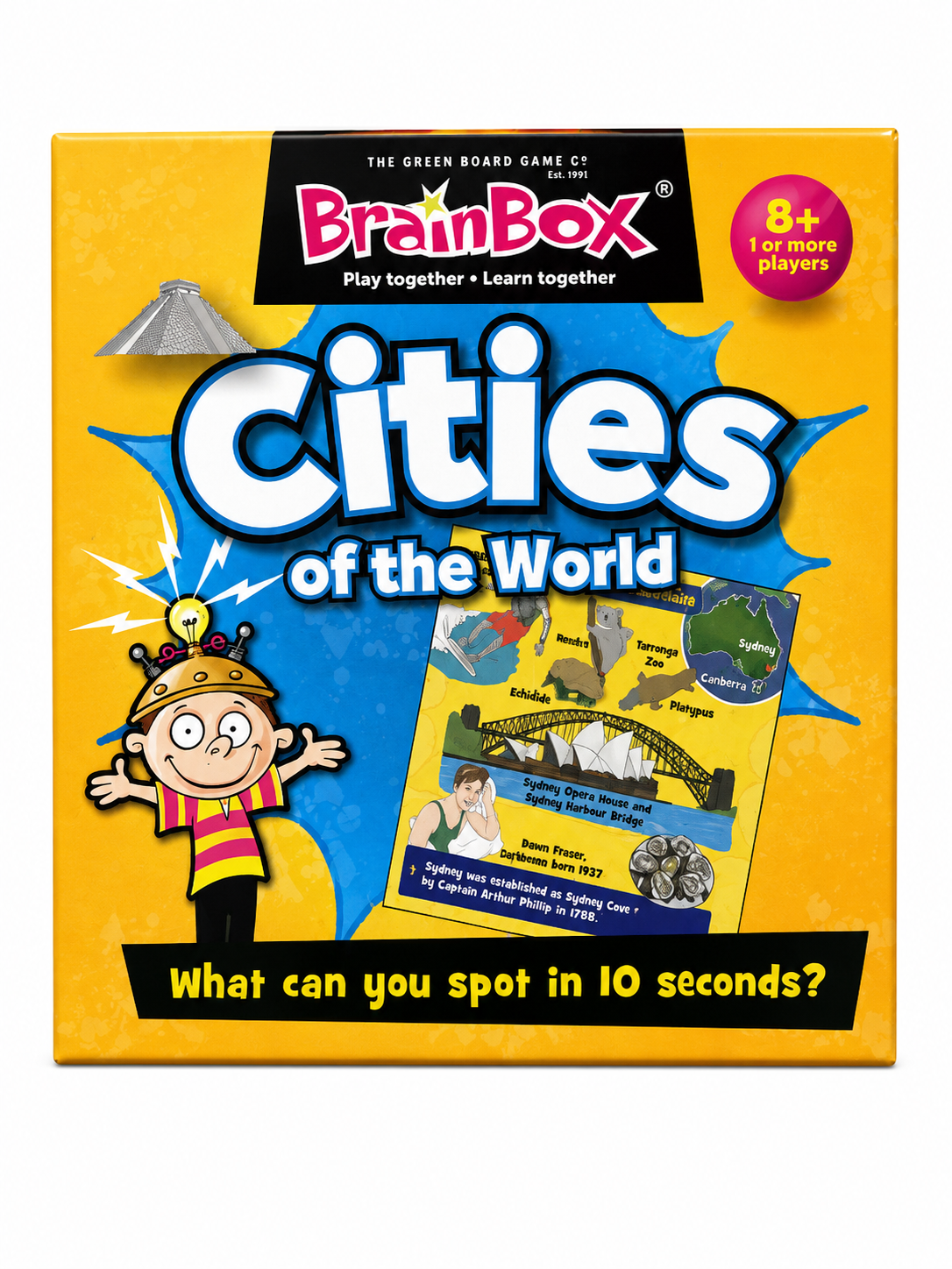 BrainBox Memory Game | Educational Family Card Game | 10 Minute Brain Challenge | Ages 4+