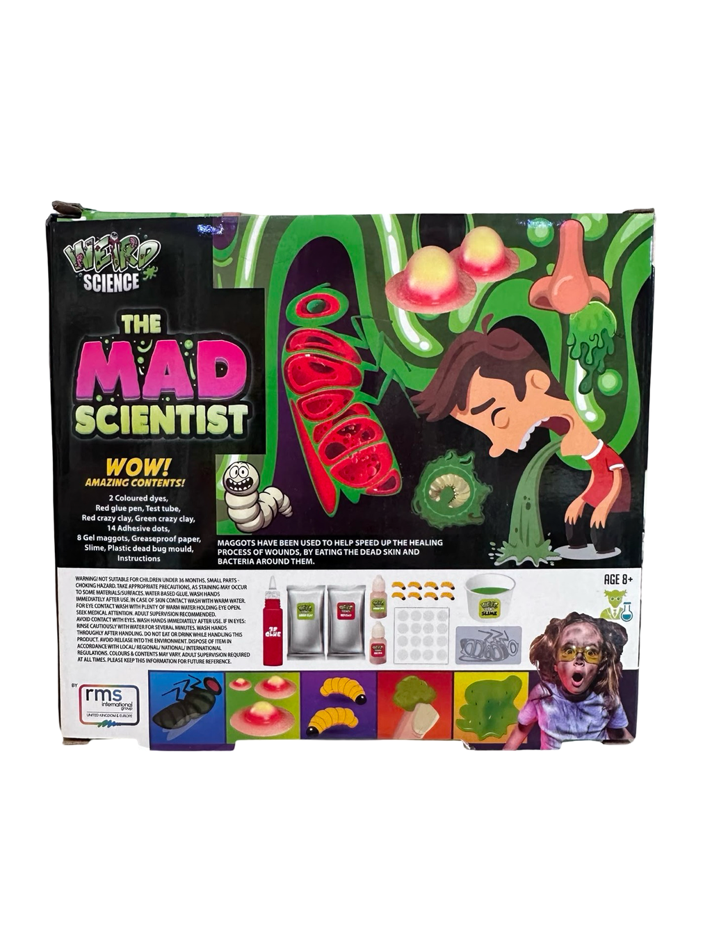 The Mad Scientist STEM Science Kit | Gross Science Experiment Set | Ages 8+