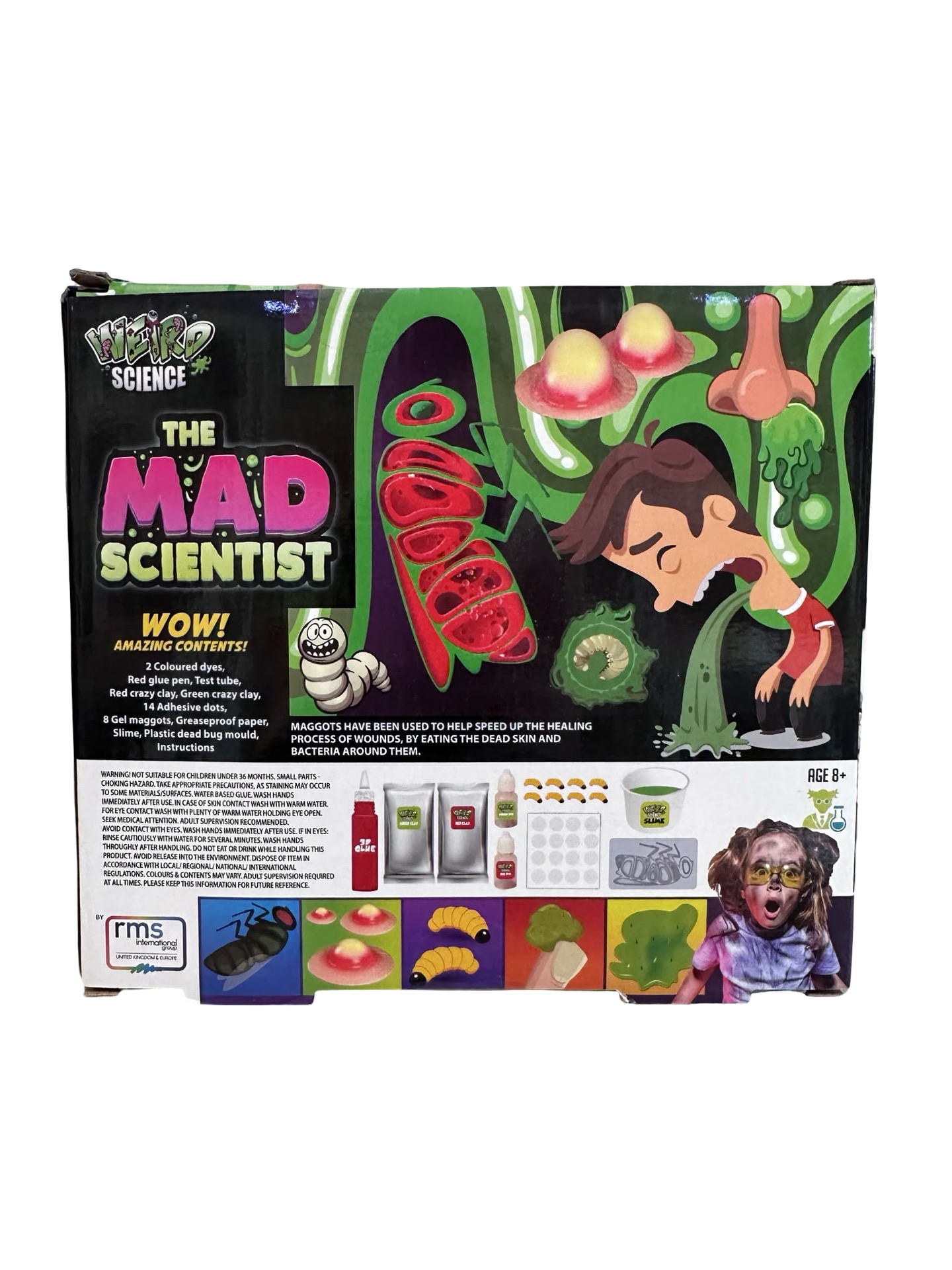 The Mad Scientist STEM Science Kit | Gross Science Experiment Set | Ages 8+