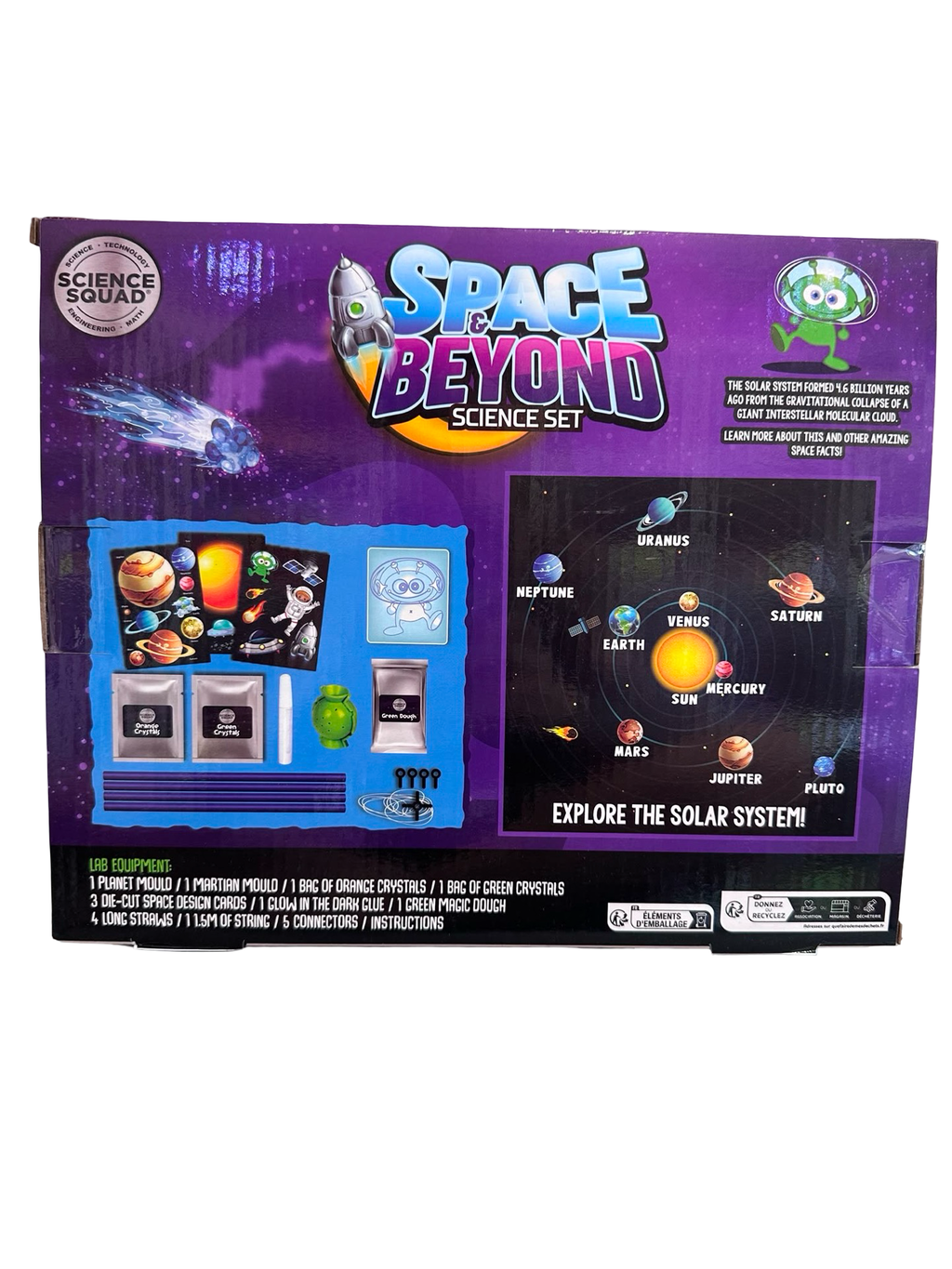 Space & Beyond Science Set | STEM Solar System & Crystal Science Kit | Ages 8+