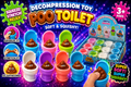 Poo Toilet Squishy Sensory Toy | Pop Up Stress Relief Fidget Toy | Random Colours | Ages 3+
