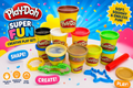 Play-Doh Super Fun Creative Play Set | Modelling Dough Set with Cutters & Roller | Creative Sensory Toy
