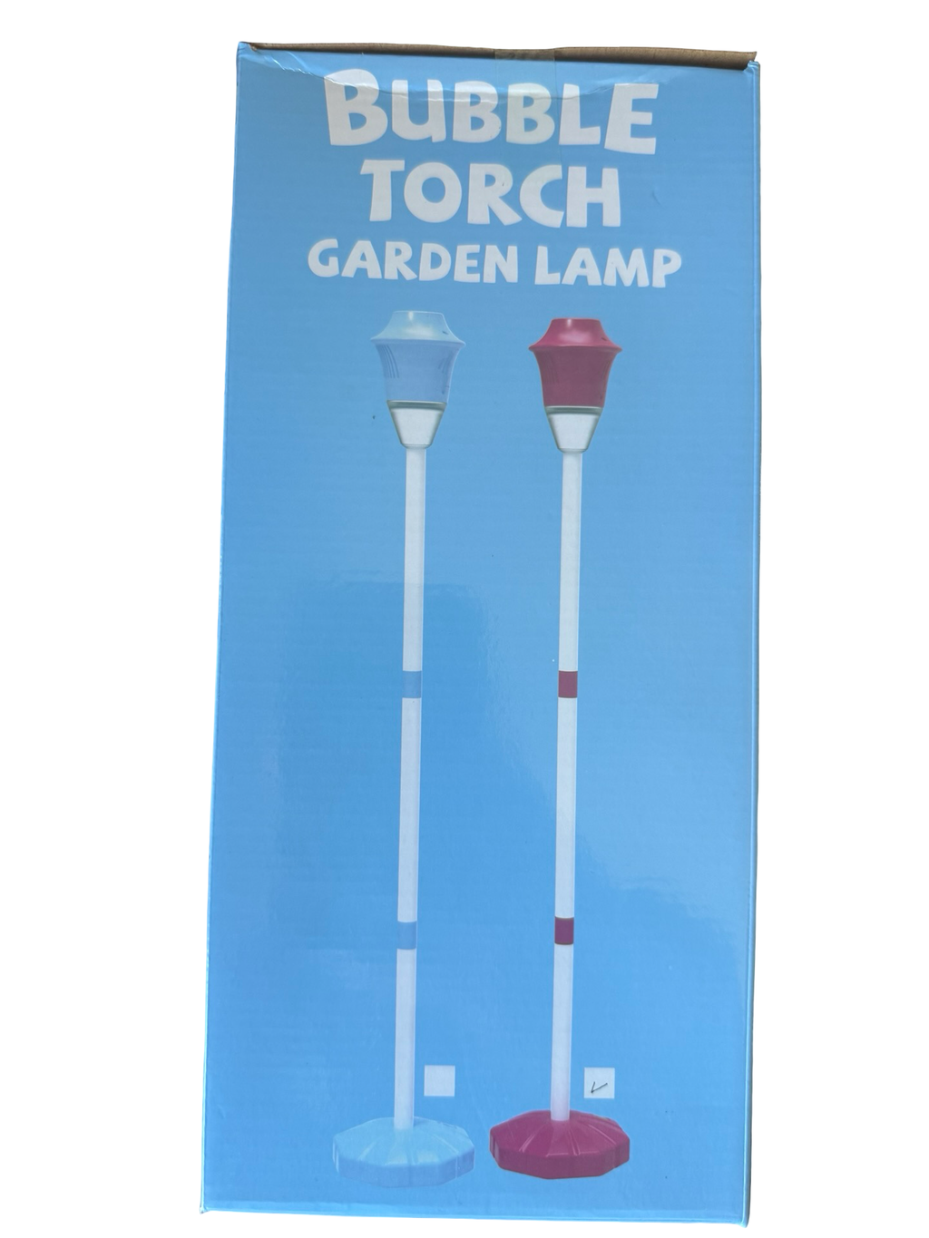 Bubble Torch Garden Lamp – Automatic Bubble Machine with Lights | Outdoor Kids Toy