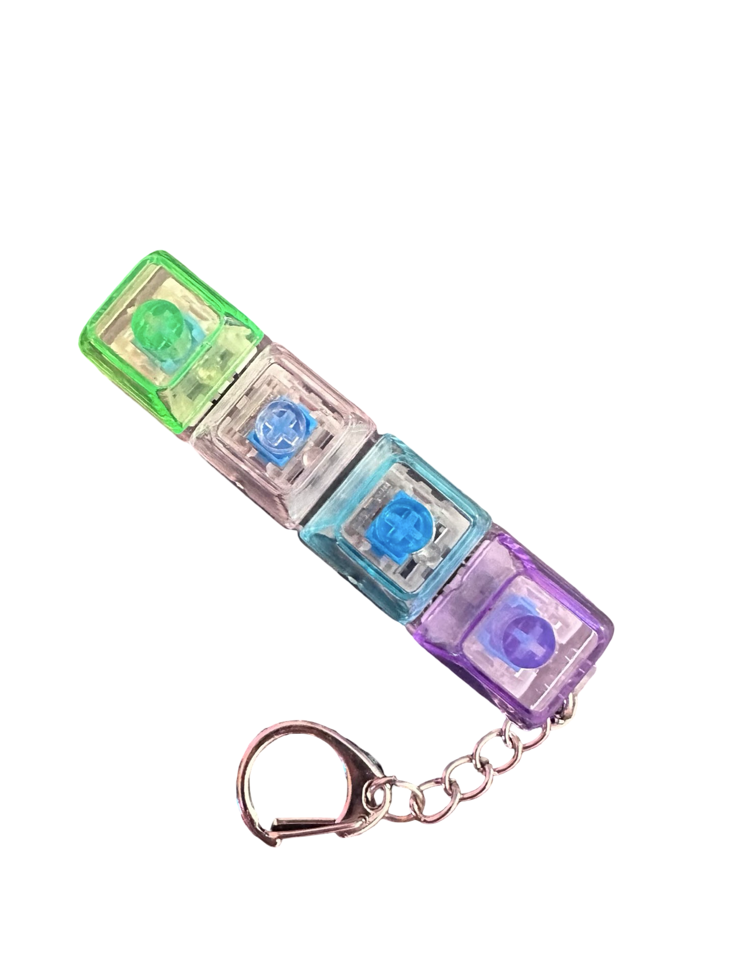 Light-Up Clicker Keychains – Sensory Fidget Toys | Multiple Styles Available