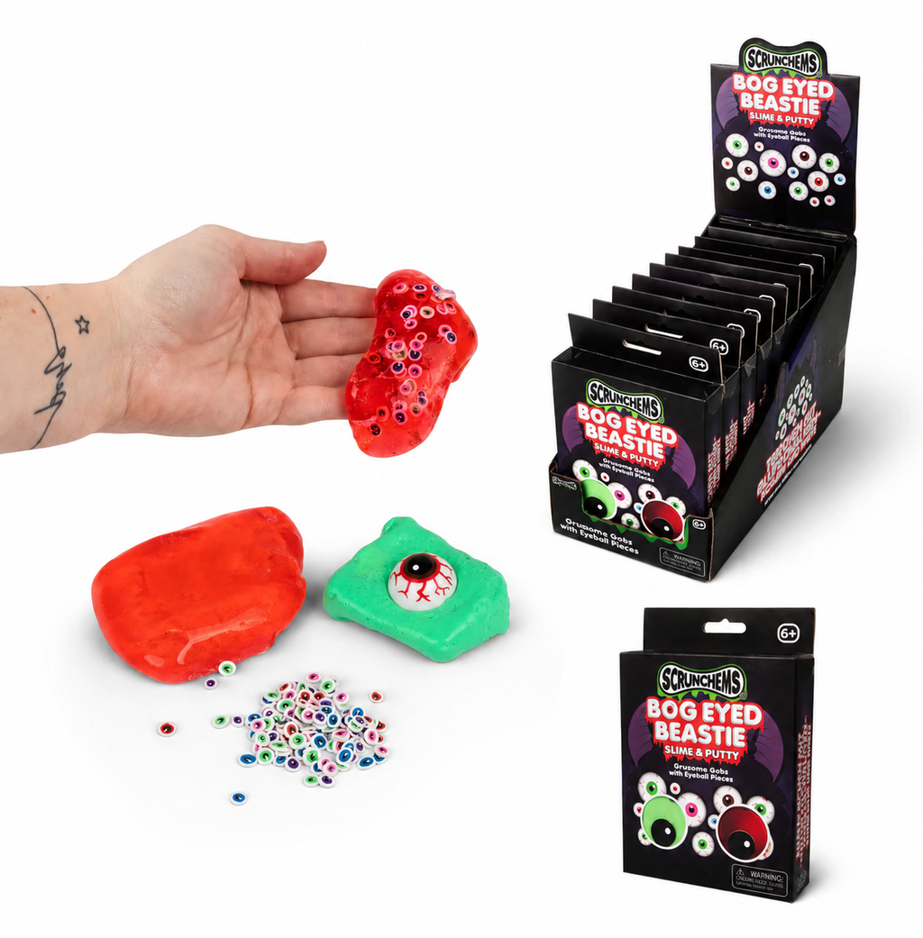 SCRUNCHEMS BOG EYED BEASTIE SLIME & PUTTY