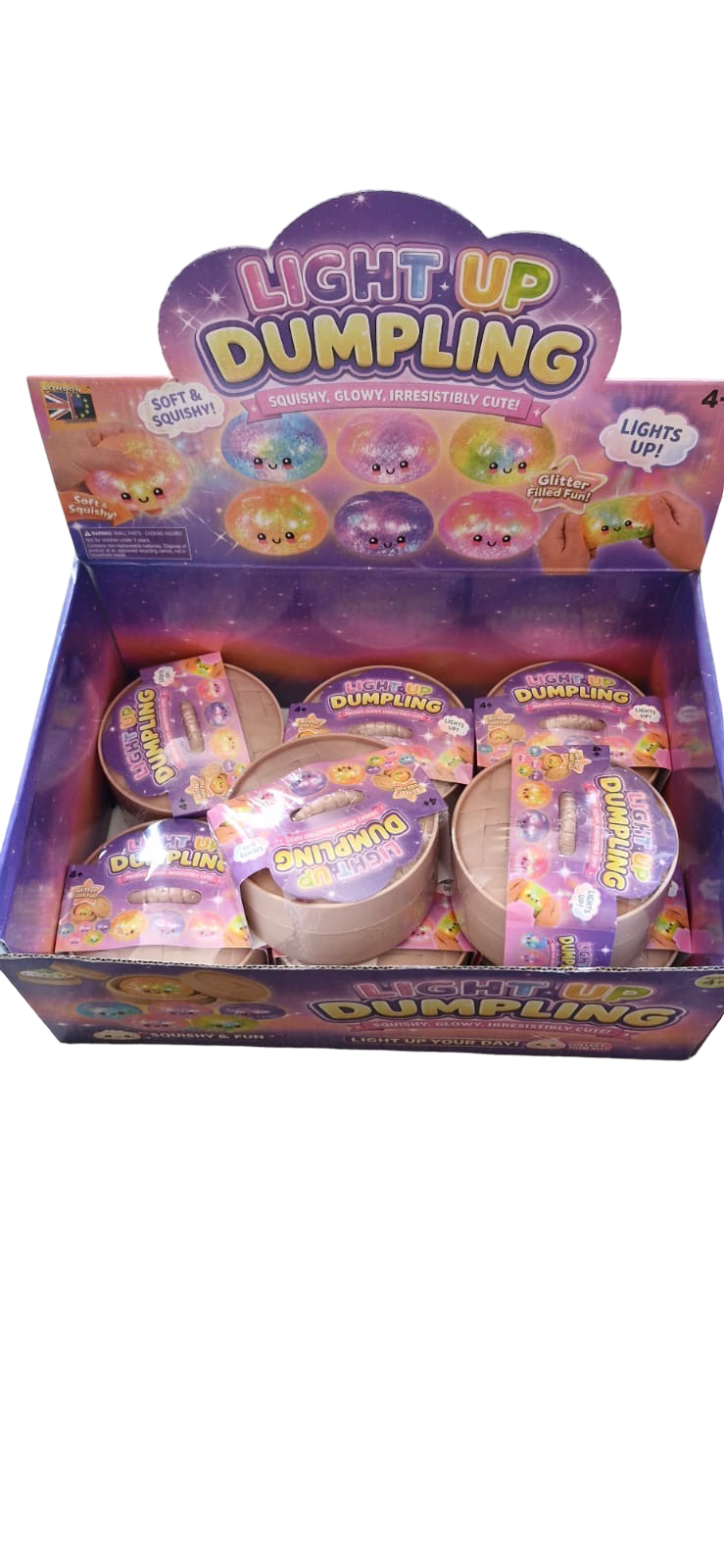 Squishy dumplings Fidget Collection – 4 Different Styles | Stretchy, Soft & Sensory Toys | Collect Them All!