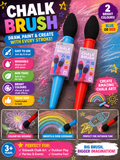 Jumbo Pavement Chalk Brush | Outdoor Sidewalk Chalk Paint Brush | Red or Blue | Kids Creative Toy