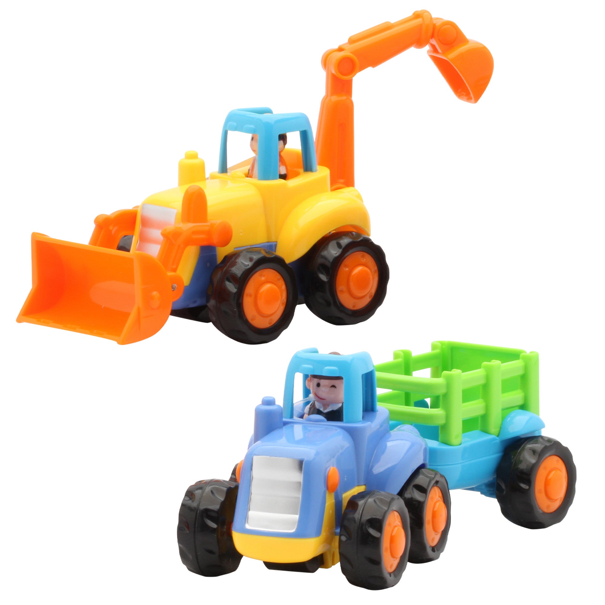 My First Farm Vehicle Toy - 4x4 Junior Tractors 12m+