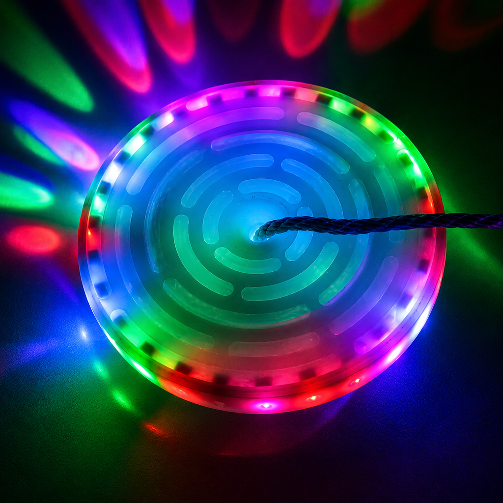 FLASHING UFO SWING SEAT