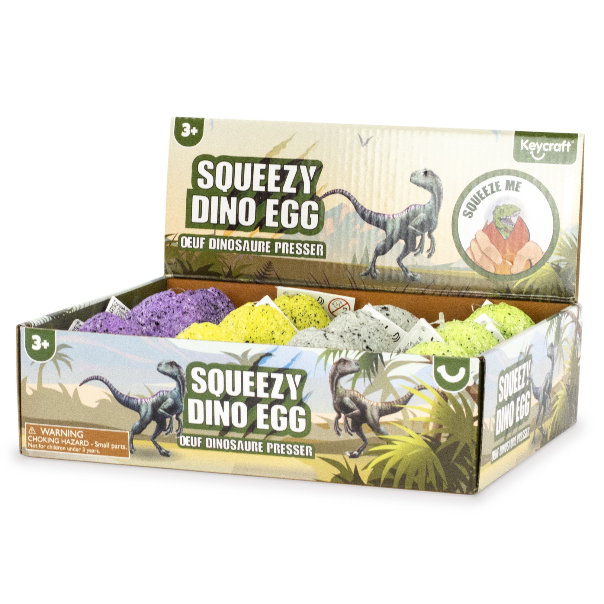Squeezy Dino Egg – Which Dinosaur Will Hatch?