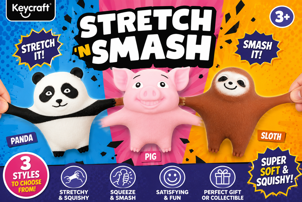 Stretch ’N Smash – 3Fun Styles to Choose From!