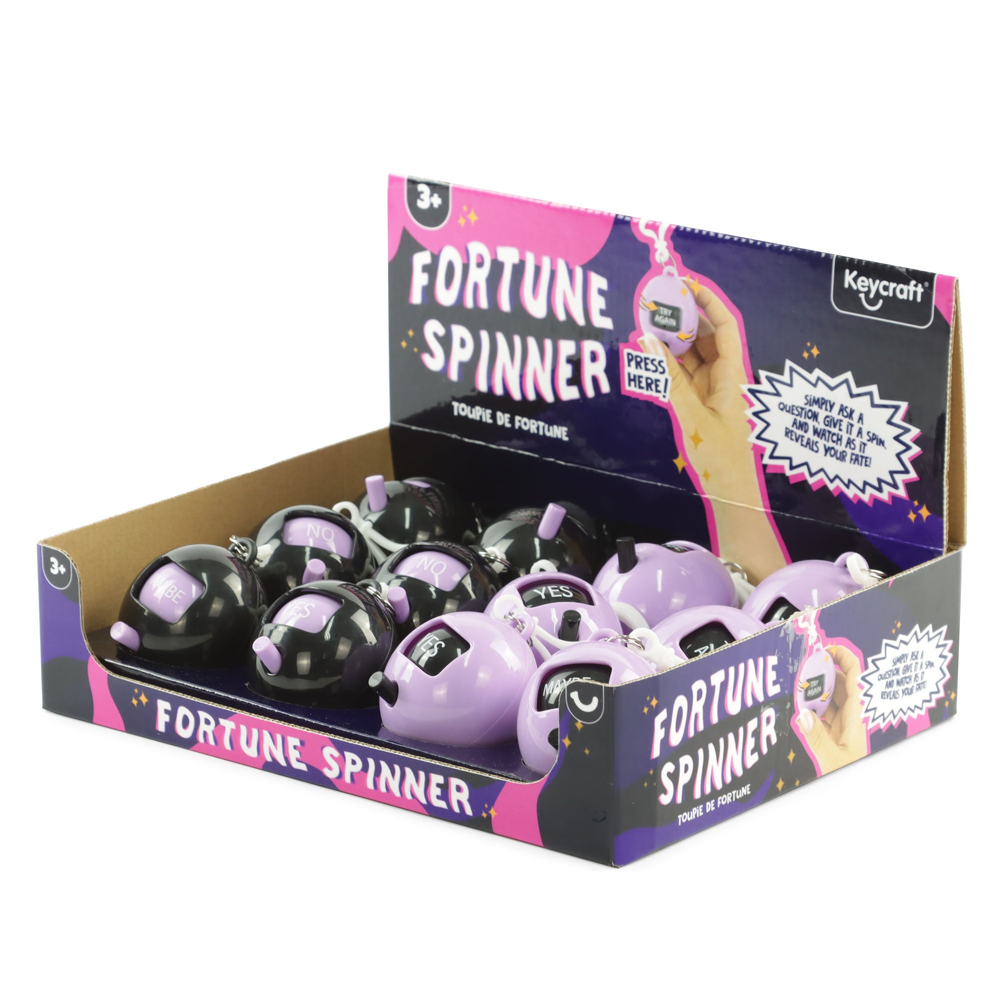 Fortune Teller Novelty Keyring Toy