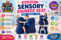 Sensory Soft Squeeze Seat – Calming Sensory Chair for Kids | Rocking Compression Seat