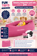 Sensory Pea Pod Sofa – The Ultimate Calming Space