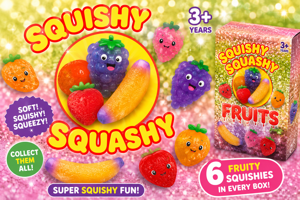 Squishy Squashy Fruits – Fruity Sensory Squishy Toys