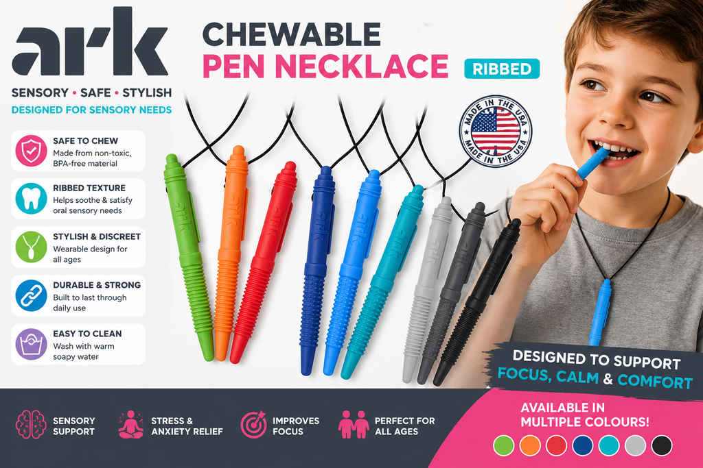 1 ARK Chewable Pen Necklace (Ribbed)