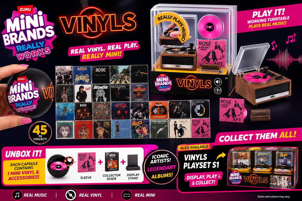 Mini Brands Vinyls Series 1 🎵💿