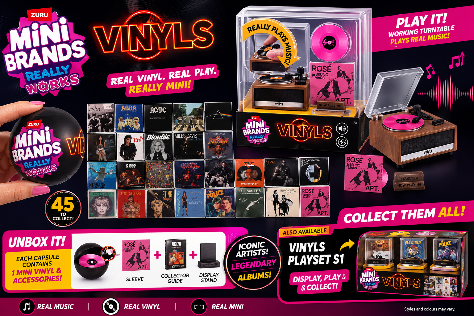 Mini Brands Vinyls Series 1 🎵💿