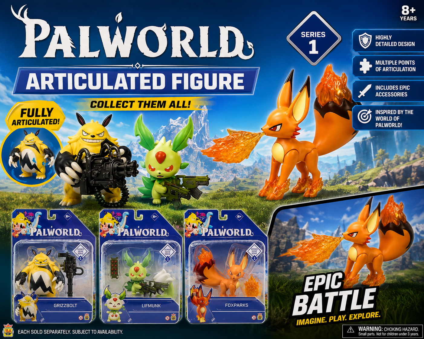 Palworld Articulated Figure