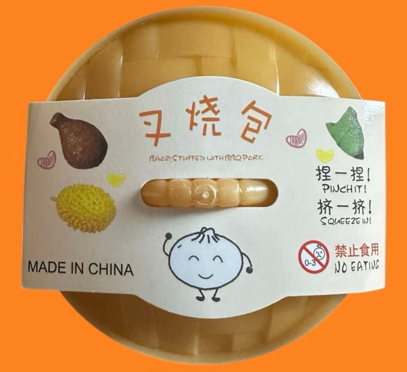 Delicious Bun Squishy Fidget Toy