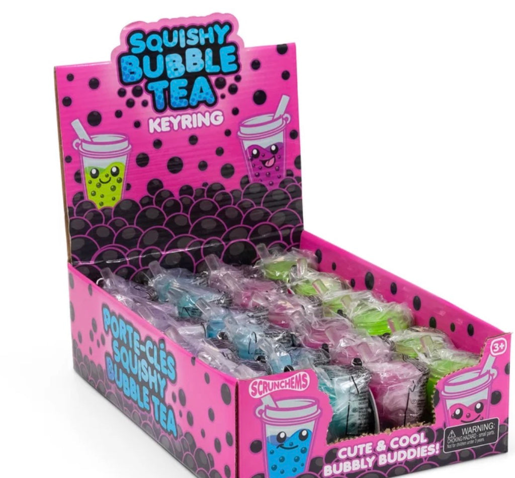 SCRUNCHEMS BUBBLE TEA KEYCHAIN