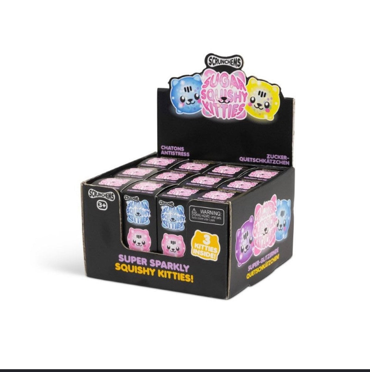 Scrunchems Diddy Squishy Kitties 3 Pack