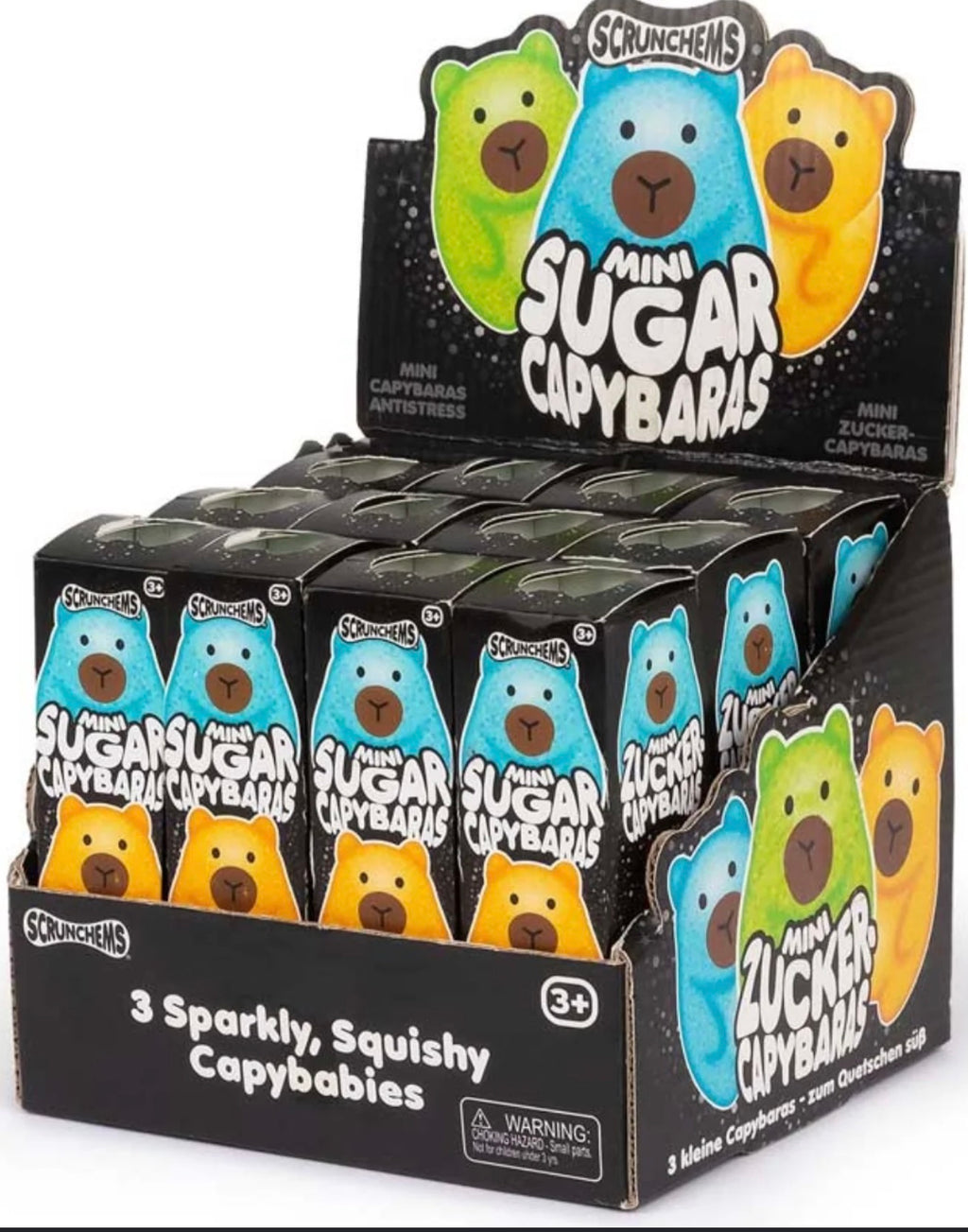Scrunchems Sugar Capybaras 3 in a pack