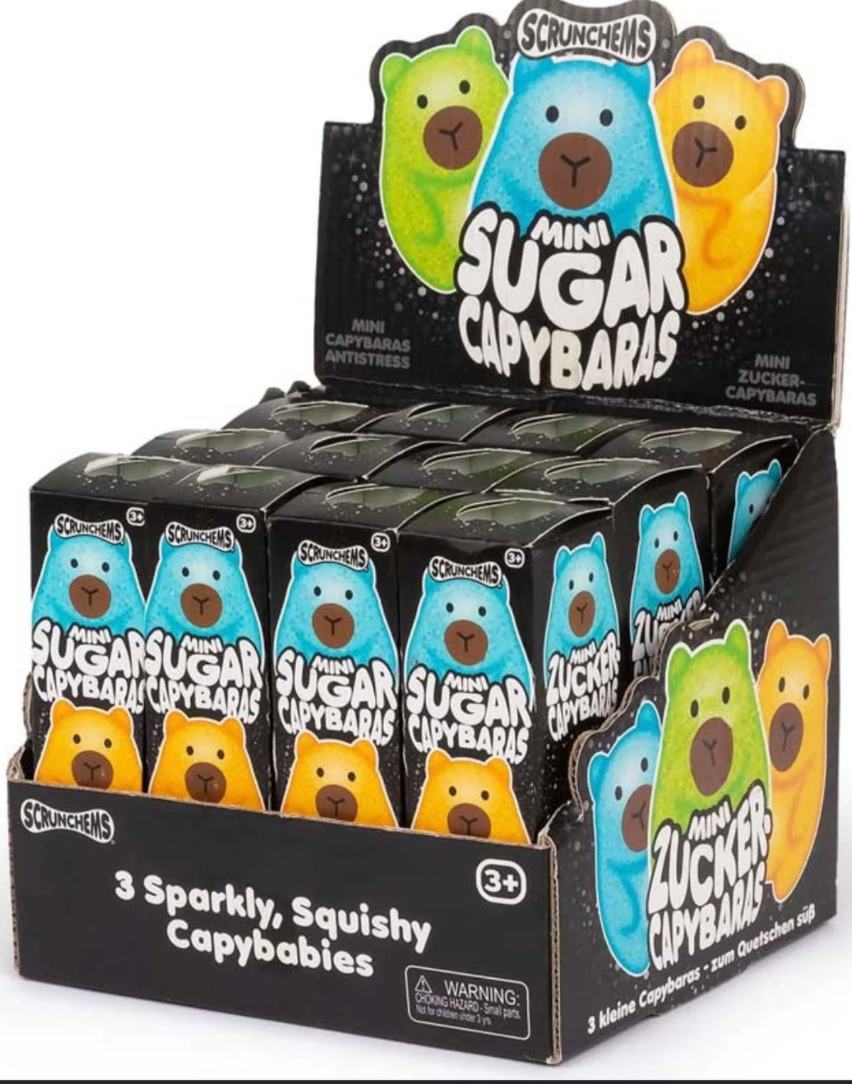 Scrunchems Sugar Capybaras 3 in a pack